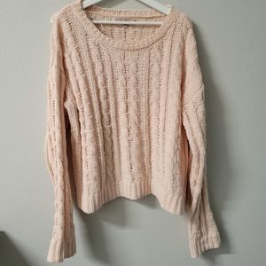 Pretty in pink sweater